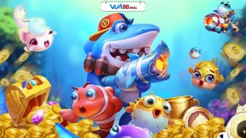 Vua bắn cá có đồ hoạ đẹp mắt cùng âm thanh sống động