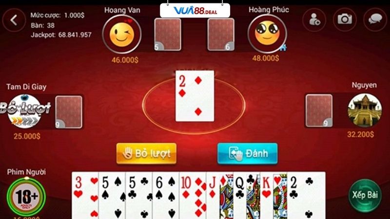 Sâm lốc là trò chơi được nhiều người ưa chuộng sử dụng bộ bài 52 lá